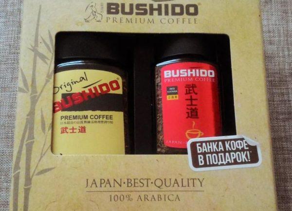 кофе растворимый bushido